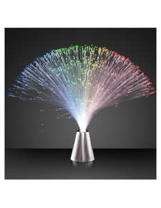 Centros de Mesa de Fibra Óptica LED Multicolor - Juego de 12