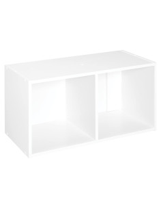 Estante de Almacenamiento en Cubos ClosetMaid 2 Cubos Blanco
