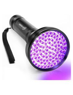 Linterna UV Negra Escolite 100 LED para Detección de Orina
