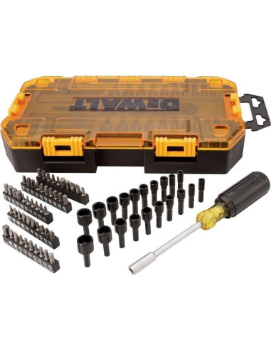 Juego de Puntas de Destornillador DEWALT 71 Piezas DWMT73808