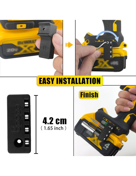 Soporte Magnético para Puntas Hexagonales Dewalt Wrox 4x6,35mm