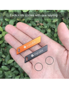 2 Pack Cuchillos Utilitarios Joycube Compactos EDC 7.1 cm 2