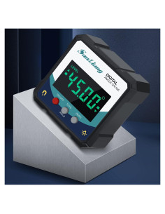 Medidor de Ángulo Digital SanLiang con Imán y Pantalla LCD