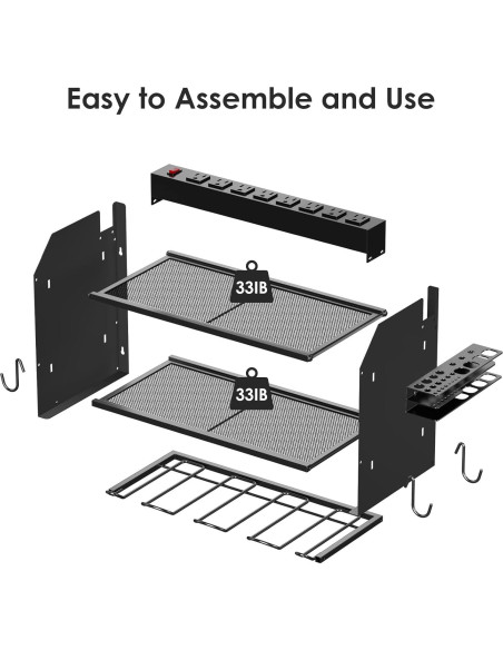 Organizador de Herramientas Eléctricas CCCEI con Estación de Carga Organizador de Herramientas Eléctricas CCCEI con Estación de Carga