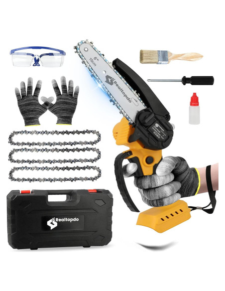 Motosierra eléctrica portátil 6" DeWalt 20V sin batería