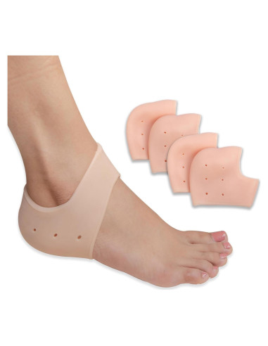 Protectores de Talones de Silicona Wonder Care - Paquete de 2