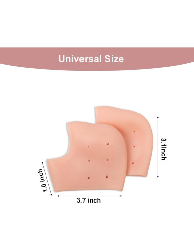Protectores de Talones de Silicona Wonder Care - Paquete de 2