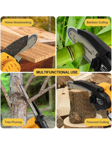 Motosierra eléctrica portátil 6" DeWalt 20V sin batería