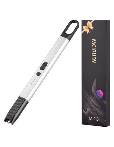 Encendedor Eléctrico MEIRUBY M-15 Recargable USB a Prueba de Viento