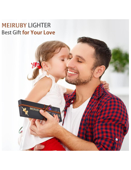 Encendedor Eléctrico MEIRUBY M-15 Recargable USB a Prueba de Viento