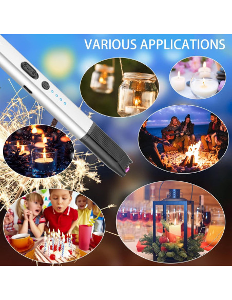 Encendedor Eléctrico MEIRUBY M-15 Recargable USB a Prueba de Viento