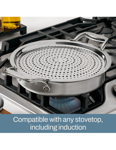 Filtro y Protector contra Salpicaduras All-Clad 26.67 cm Acero Inoxidable
