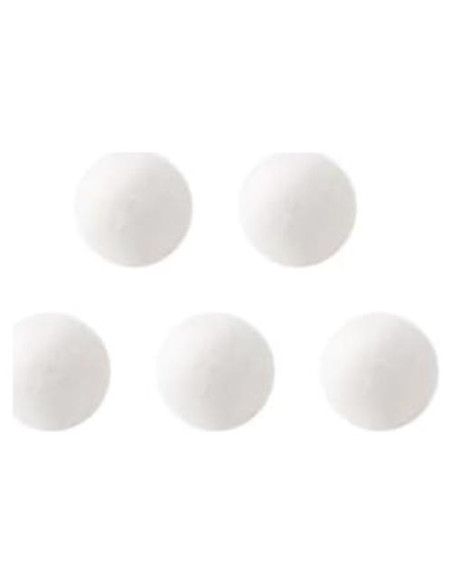 Bolas de Secado de Lana E 5 Piezas 5.08 cm Suavizante Natural