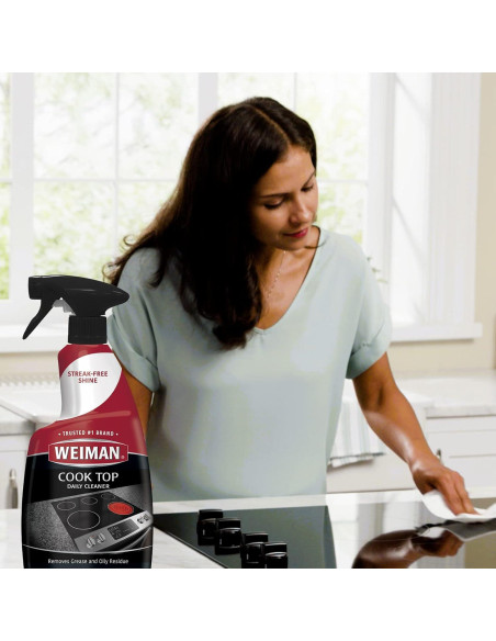 Limpiador y Pulidor Weiman para Estufas y Acero Inoxidable 22 oz