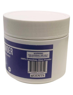 Polvo de Alumbre de Potasio 142g - Desodorante Natural G.B.S 2