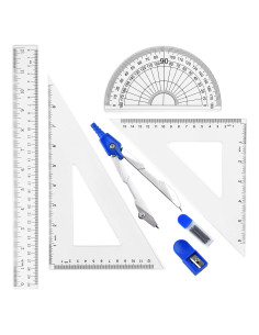 Juego de Herramientas de Geometría Coopay - 12 Pulgadas