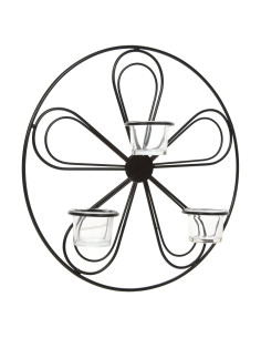 Aplique de Pared Floral Hosley 34.3 cm Soporte para Velas