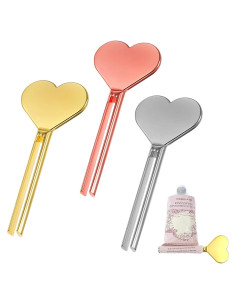 Exprimidor de Tubos de Metal Classicseali - 3 Piezas Corazón