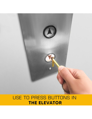 Abridor de Puerta de Llavero Mobi Lock de Latón - 3 Piezas