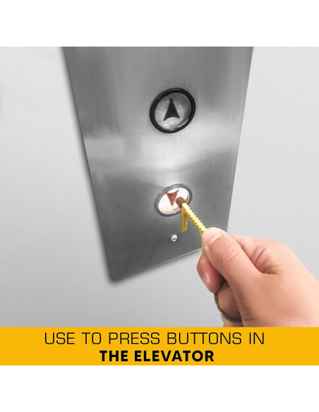 Abridor de Puerta de Llavero Mobi Lock de Latón - 3 Piezas