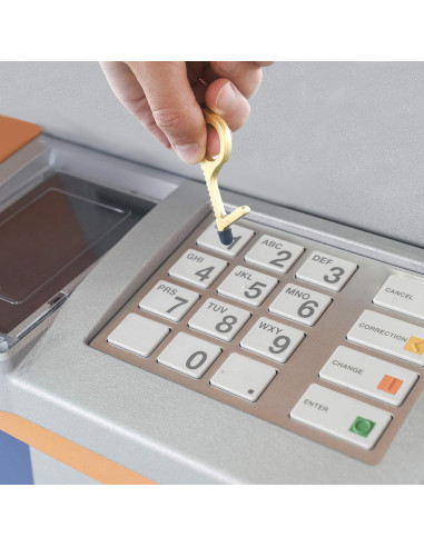 Abridor de Puerta de Llavero Mobi Lock de Latón - 3 Piezas