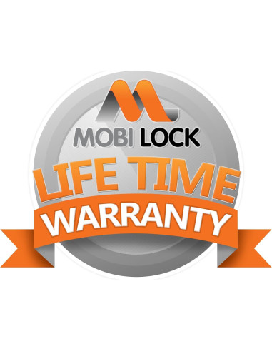 Abridor de Puerta de Llavero Mobi Lock de Latón - 3 Piezas