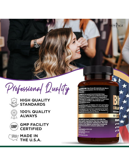 Suplemento de Biotina 10000mcg Nueva Era - 180 Cápsulas