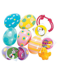 Huevos de Pascua Rellenos de Juguetes Fun Express - 24 Piezas