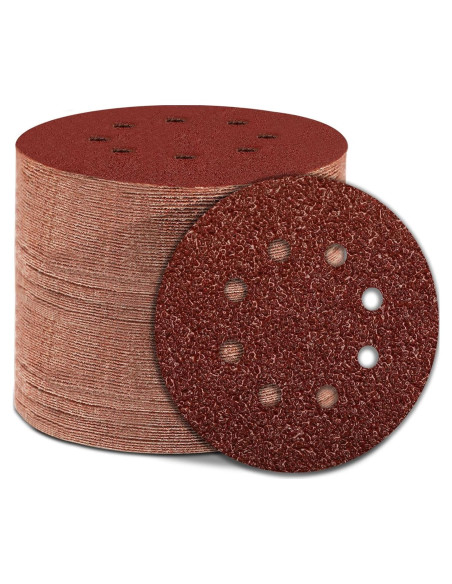 150 Discos de Lijado 12,7 cm Szarint Granos Variados