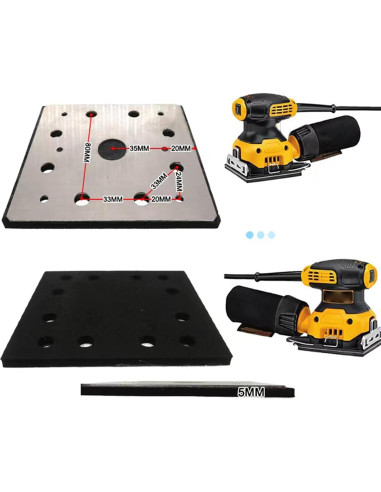 Almohadilla de Lijadora DeWalt N442697 Reemplazo DWE6411