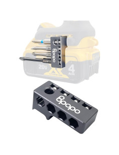 Soporte de Bits de Aluminio BPOPO para Taladro Dewalt 1/4"