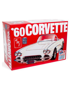 Kit de Modelo AMT Chevrolet Corvette 1960 Escala 1:25