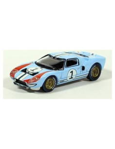 Auto World GT40 RHD 1966 Azul Claro Edición Limitada 1/64