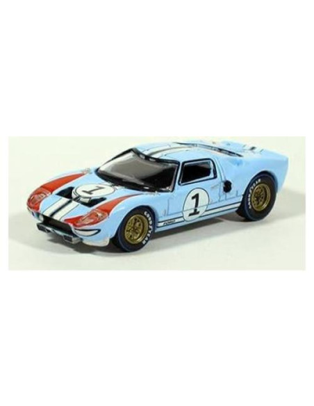 Auto World GT40 RHD 1966 Azul Claro Edición Limitada 1/64