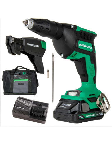 Atornillador de Placas de Yeso Inalámbrico Metabo HPT 18V