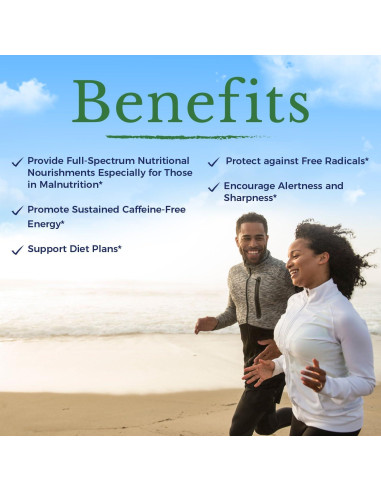 Cápsulas de Moringa Vitalitown 11g - 60 Unidades, Sin Cafeína