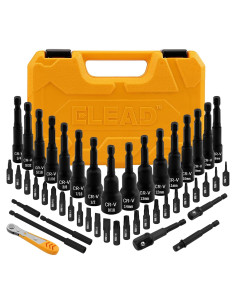 Juego de 47 Piezas Destornillador Magnético ELEAD - Acero CR-V