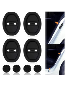 Cubierta Protectora de Pestillo de Puerta CKLJTL Silicona 4Pcs