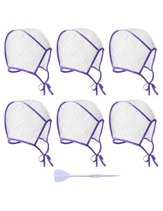 Kit de 6 Gorras de Resaltado para Teñir Cabello WILLBOND - Púrpura