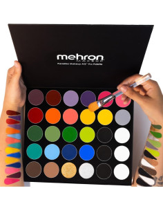 Paleta de Maquillaje Profesional Mehron Paradise 30 Colores 2