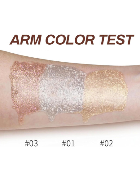 Aceite Brillante Corporal MEICOLY 104.87ml Amarillo Dorado