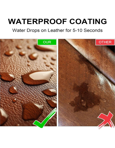 Bálsamo de Recoloración de Cuero SHABEIBEI 340g Marrón Medio