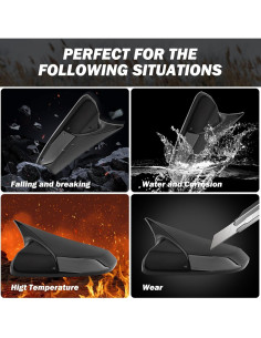 Cubierta de Espejo Lateral MOFOAP para Honda Civic 2016-2021 2