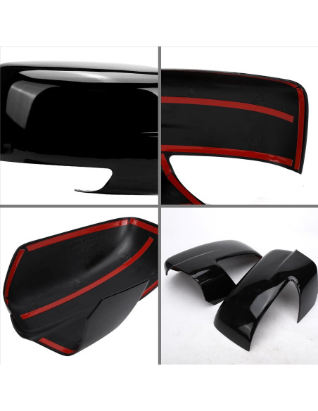 Cubiertas de Espejo Lateral Sportuli para Dodge Ram 1500 2009-2024