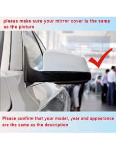 Cubiertas de espejo lateral BMW F01 F02 F03 F04 F06 F07 F11 F12 F13 Fouedy 2