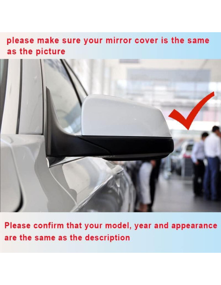 Cubiertas de espejo lateral BMW F01 F02 F03 F04 F06 F07 F11 F12 F13 Fouedy