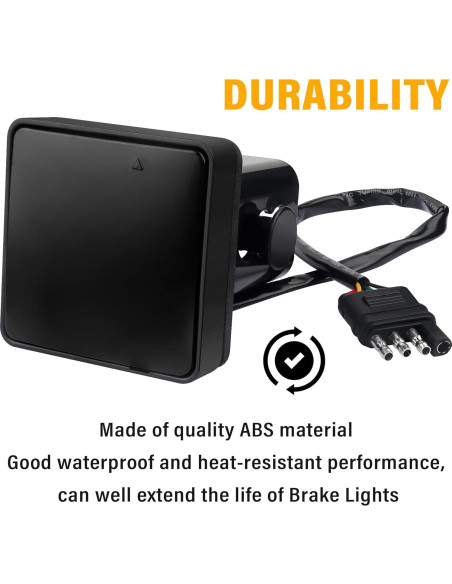 Luz de Freno para Remolque Carleef 15 LED 12V Negra