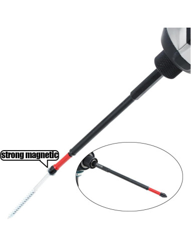 Juego de Puntas de Destornillador AUTOTOOLHOME 10 Piezas PH2