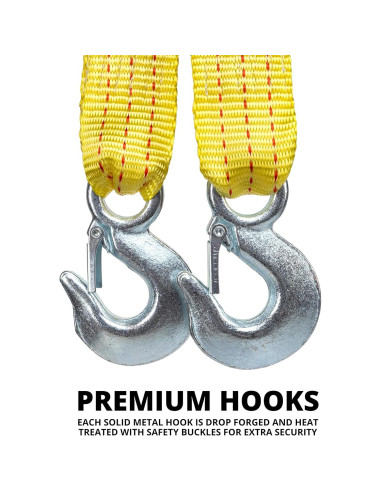 Correa de Remolque NEIKO 51005A 6.1m 10,000kg Amarilla