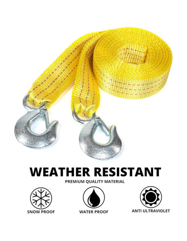 Correa de Remolque NEIKO 51005A 6.1m 10,000kg Amarilla